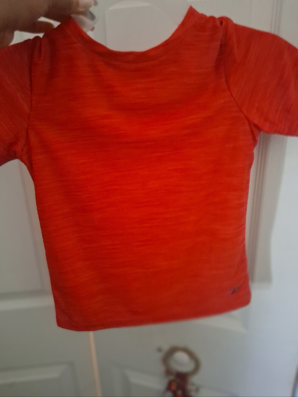 Pro Player Kids Short Sleeve Tee in Heathered Orange